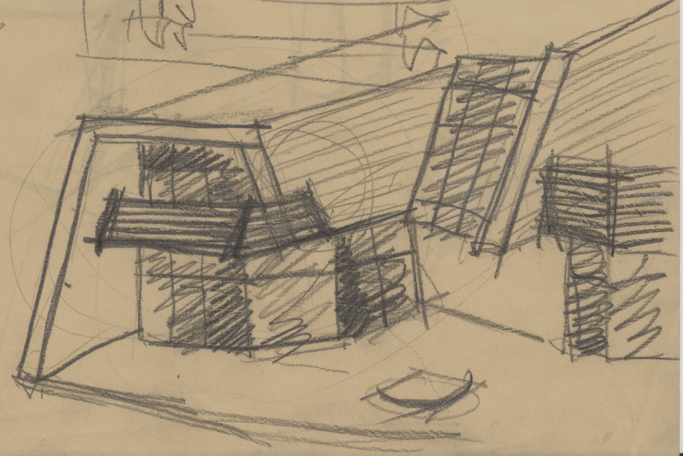 Размышление с карандашом - наброски, малоэтажные частные дома и таунхаусы