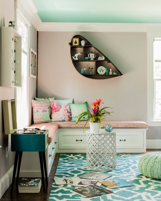 Medfield, Ma. klassisch-modern-wohnzimmer