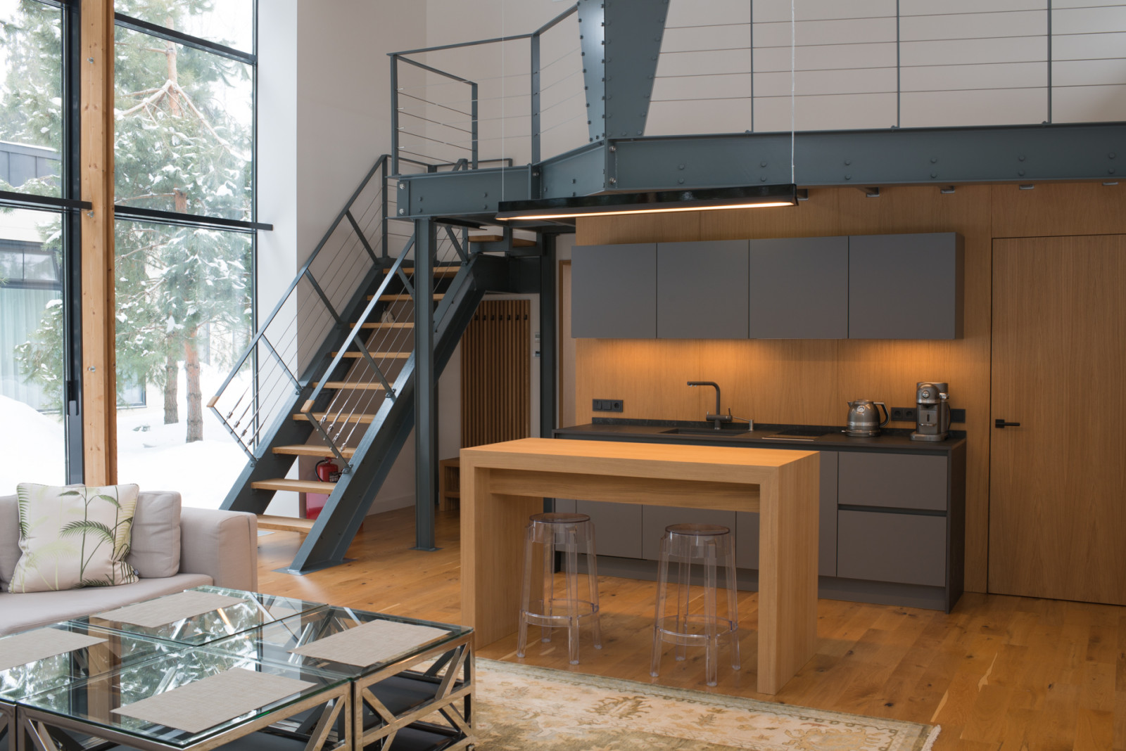 дизайн в стиле лофт