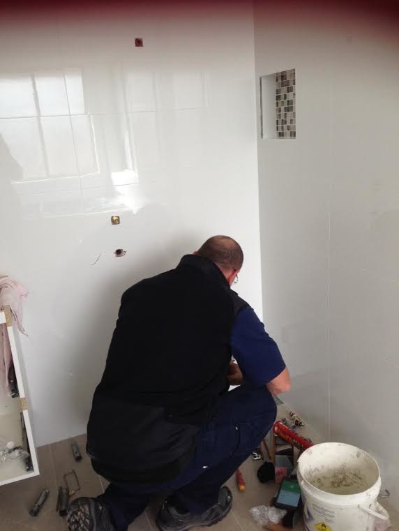 Rebuild of faulty bathroom - including all structural walls and floor