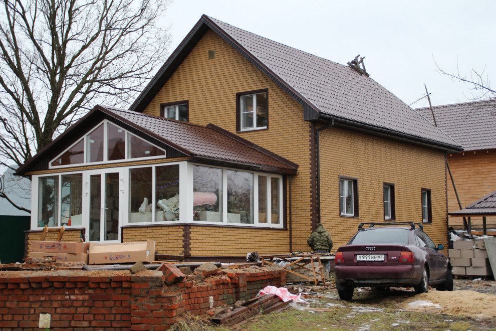 Пристройка зимнего сада