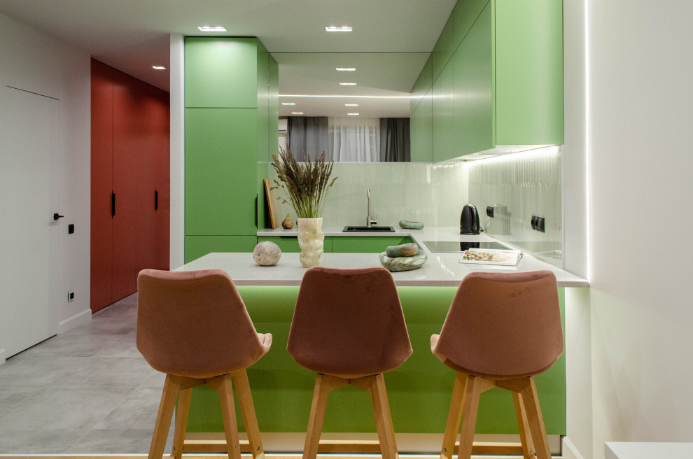 ЖД "Соло", Яркий минимализм, 55 кв. м