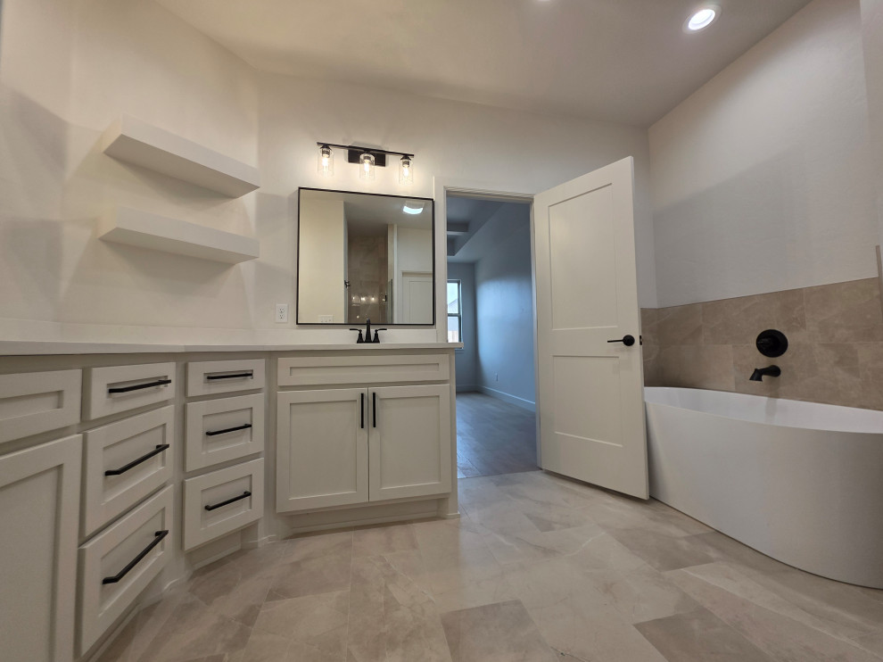 Transitional living with this open concept floor plan - under construction