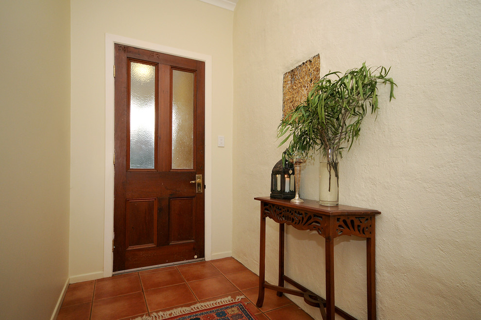 Eclectic hallway in Brisbane.