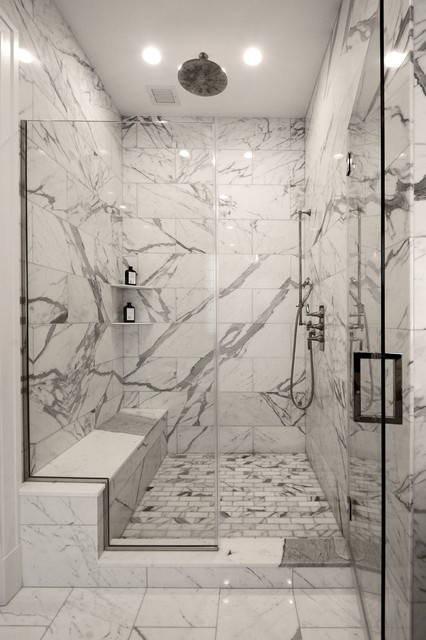 North Hills contemporary-badrum