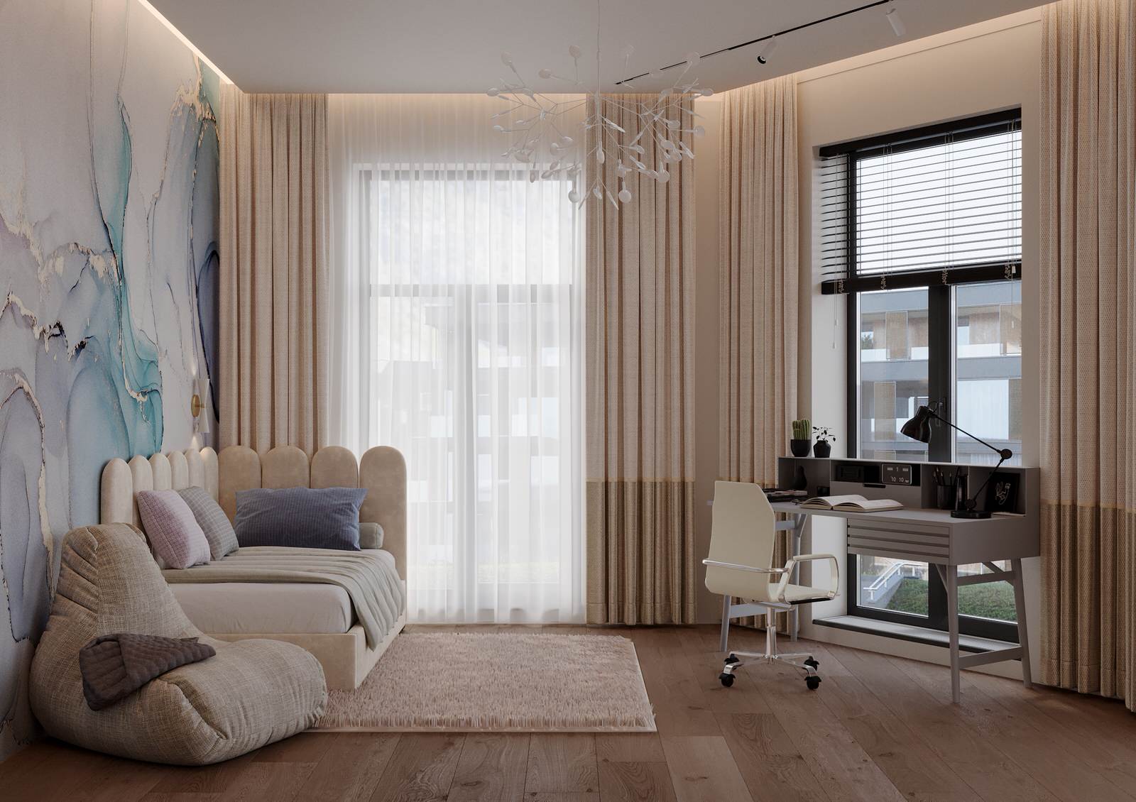 Спальня девочки подростка