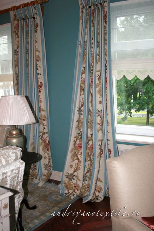 Текстиль в интерьере гостиных комнат