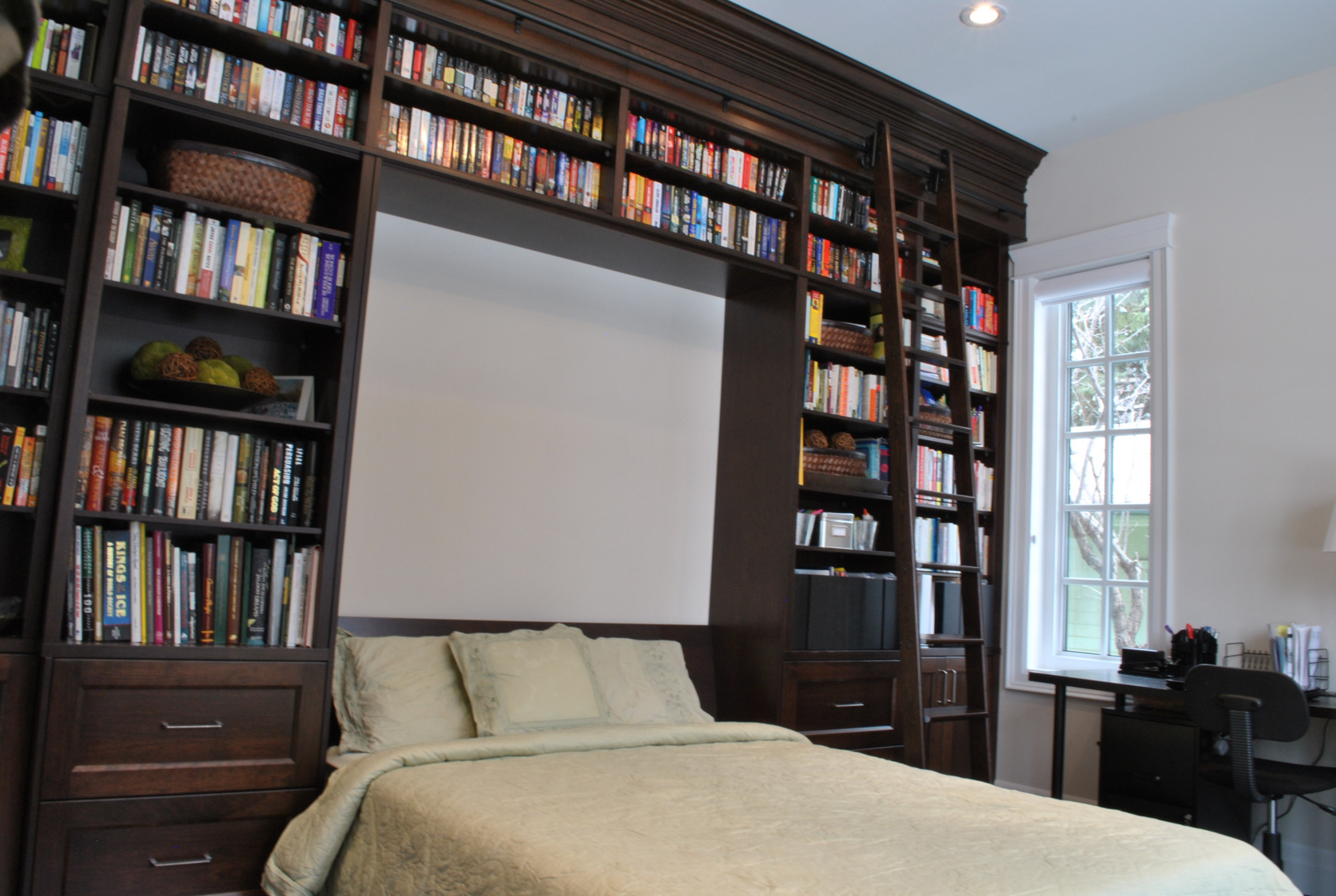 Murphy Bed, Library