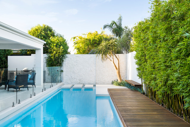 Hampton contemporain-piscine