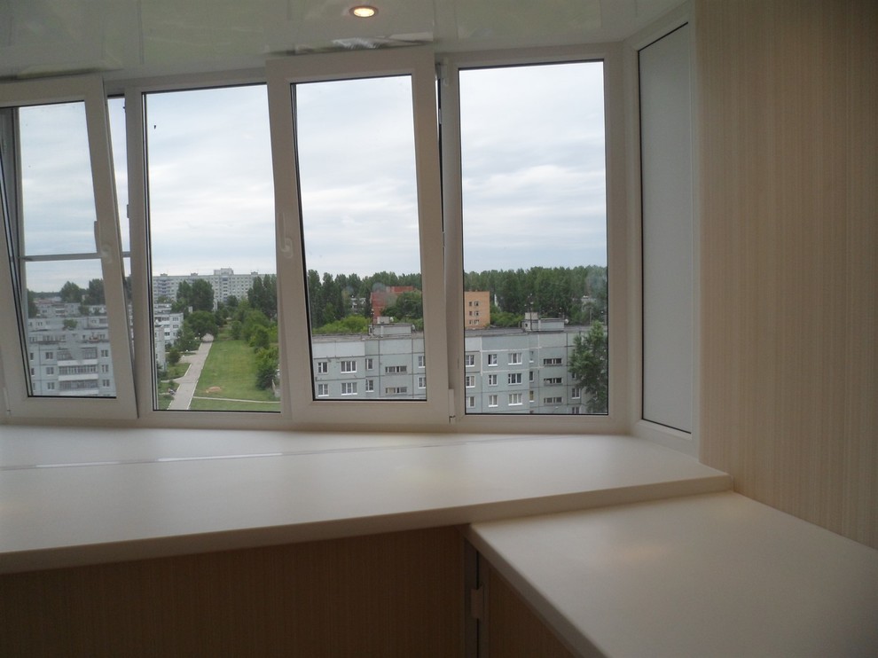 отделка балконов