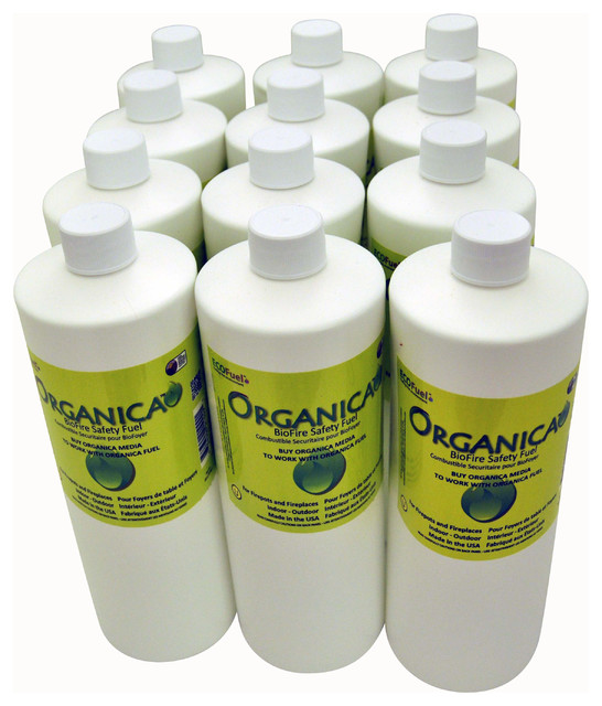 Organica BioFire Safety Fuel (Case of 12 Refills)