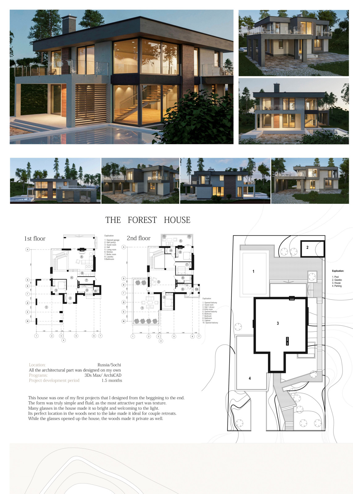 ДОМ в лесу / Forest HOUSE