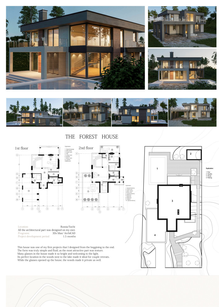 ДОМ в лесу / Forest HOUSE