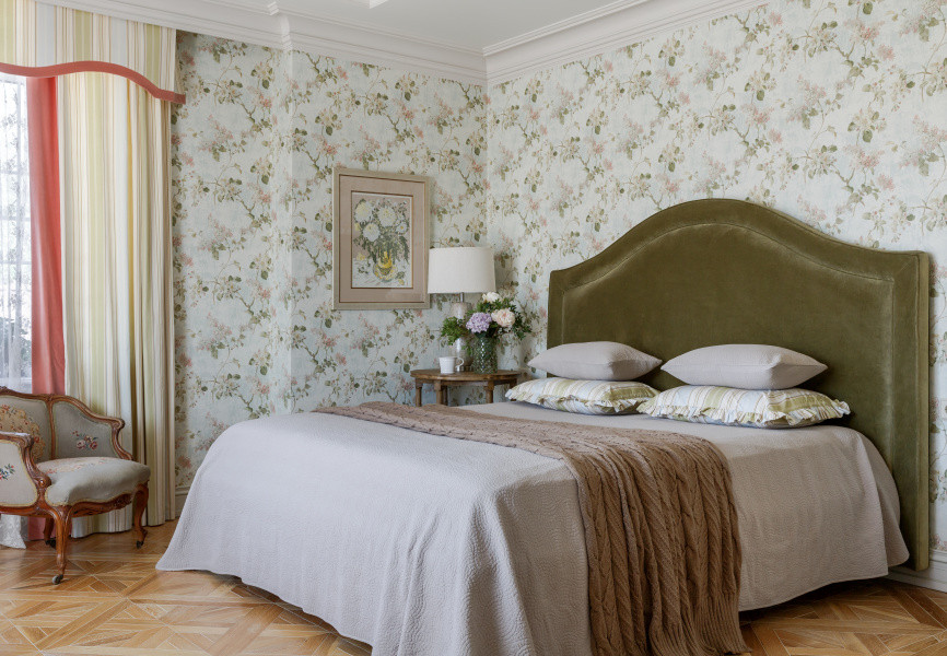 Интерьер дуплекса в поселке Бристоль Московская область часть. Левое крыло