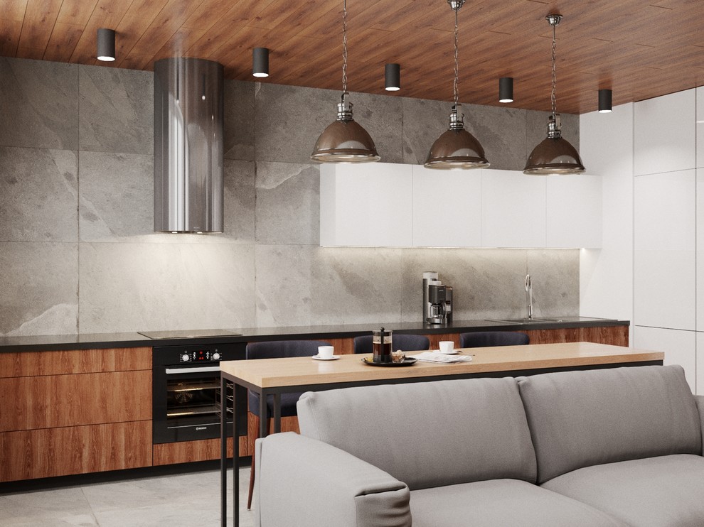 Квартира в стиле лофт