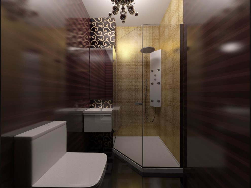 Современный стиль. Трехкомнатная квартира на юге Москвы.