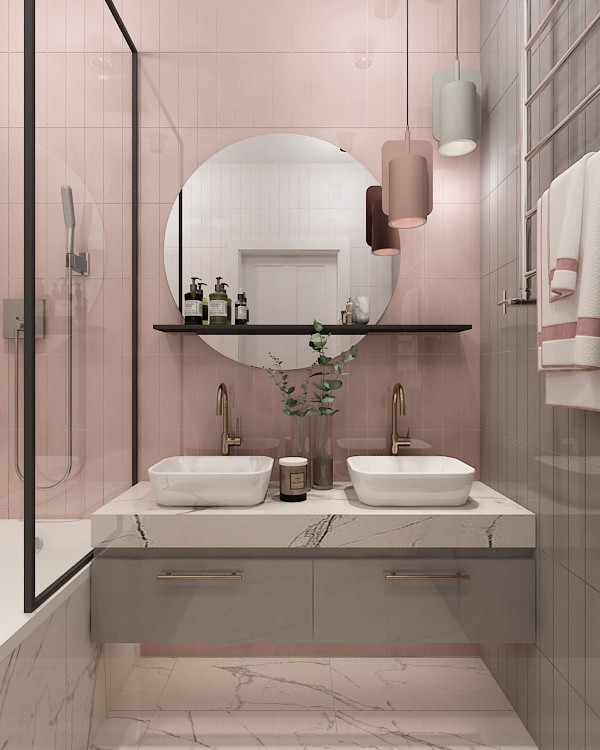 Квартира "Морской бриз" в стиле сканди 90 кв.м. в