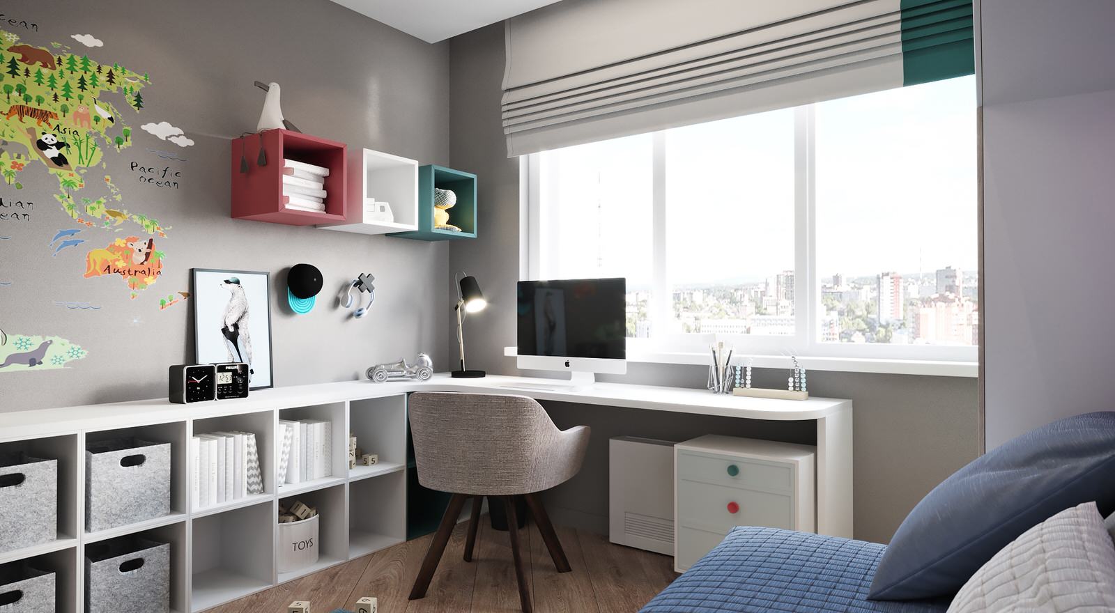 Дизайн современной семейной квартиры