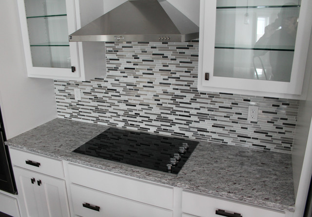 Moon White Granite Kitchen Perimeter & Island - Transitional ... - Moon White Granite Kitchen Perimeter & Island transitional-kitchen