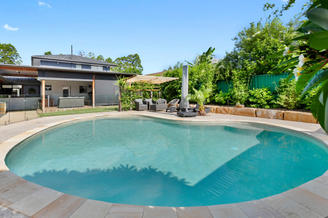 Modern Road Renovation modern-pool