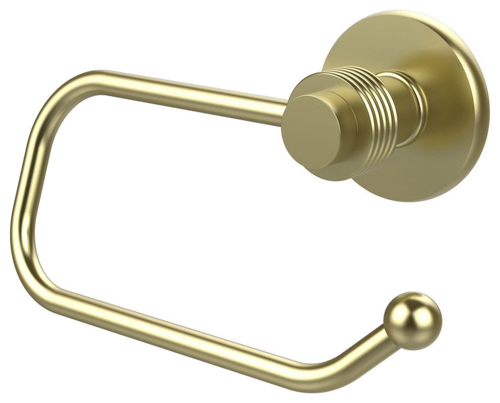 Mercury Collection Euro Style Toilet Tissue Holder With Groovy Accents