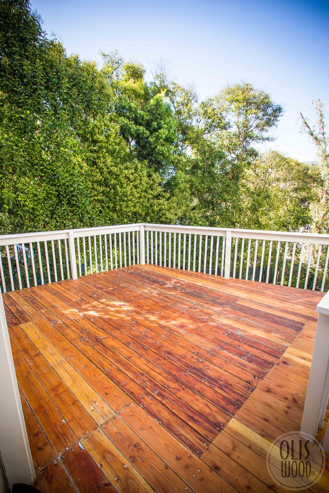 Wood Deck Refinishing - Rustic - Los Angeles - by Olis Wood Inc. | Houzz