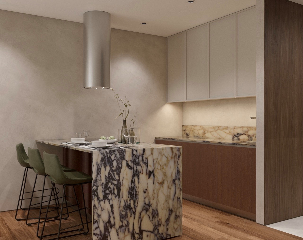 ЖК White Khamovniki, 2 комнаты, 46 м²