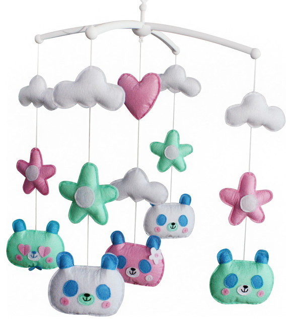 panda cot mobile