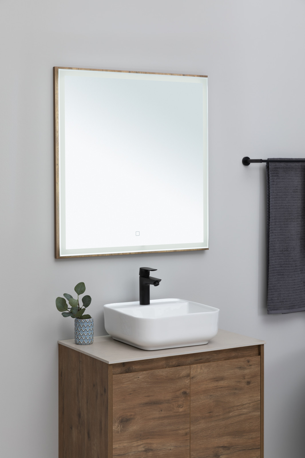 Обустройство зоны умывальника в ванной комнаты