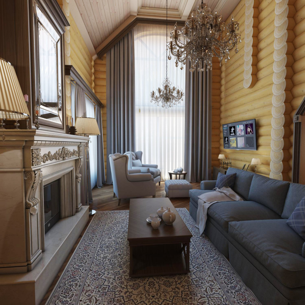 Загородный дом из кедра