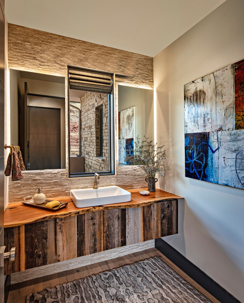 Desert Escape - Southwestern - Powder Room - Phoenix - by Stephanie ...
