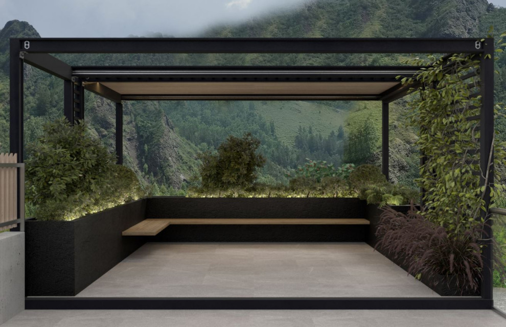 Ландшафтное благоустройство Базайская.