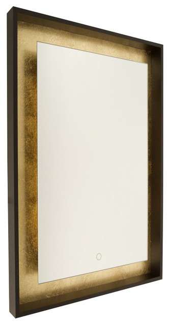 Reflections 1 Light Wall Mirror In Oil Rubbed Bronze And Silver Light Wall Mirror In Oil Rubbed Bronze