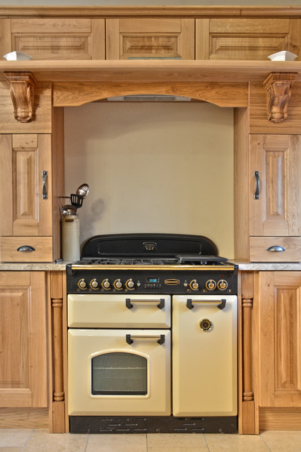 Solid Oak Kitchen country-kitchen