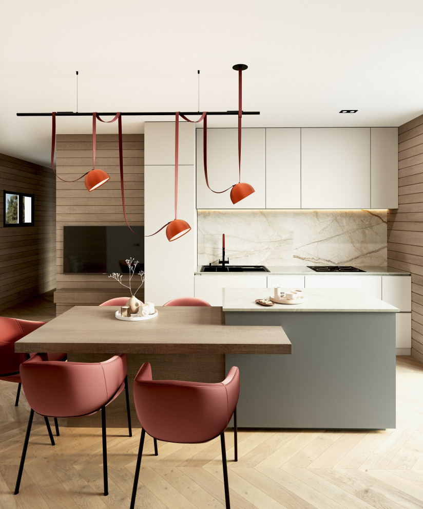 Дизайн каркасного дома в г. Геленджик