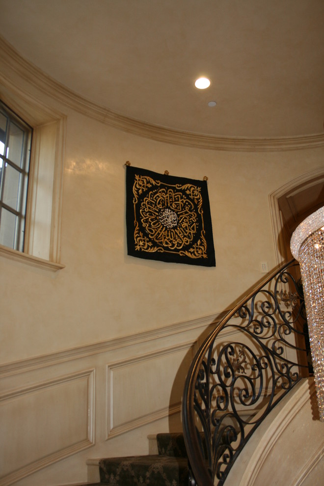 Tapestry Install Newport Coast Traditional Staircase Orange