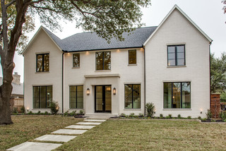Grassmere Transitional - Transitional - Exterior - Dallas - by Shaddock ...