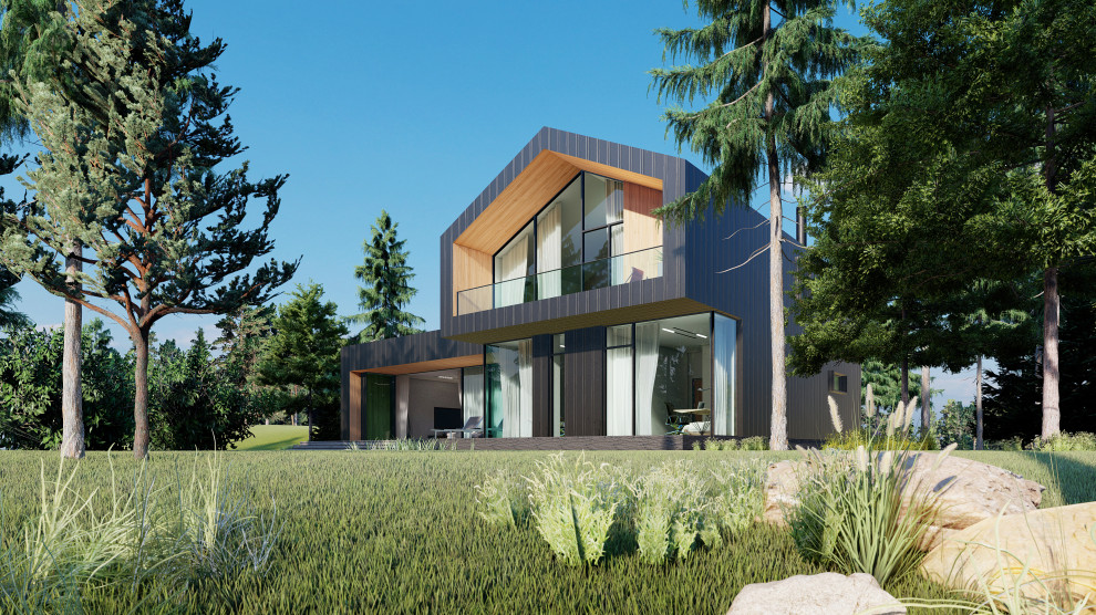 IZBUSHKA на курьих ножках (южный фасад)