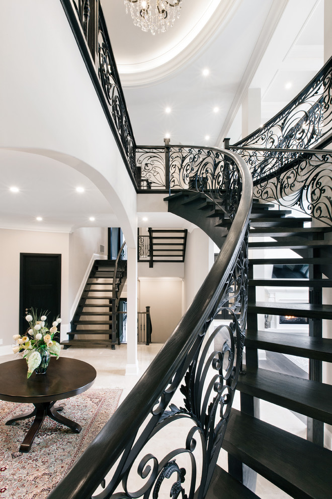 Moderne Treppe in Toronto