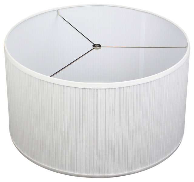 Fenchel Shades, 20"x20"x11" Spider Attachment Drum Lamp Shade