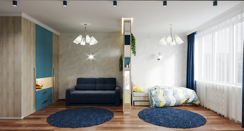 Квартира в ЖК «Золотая звезда» в стиле современная классика. 90м2. 2018