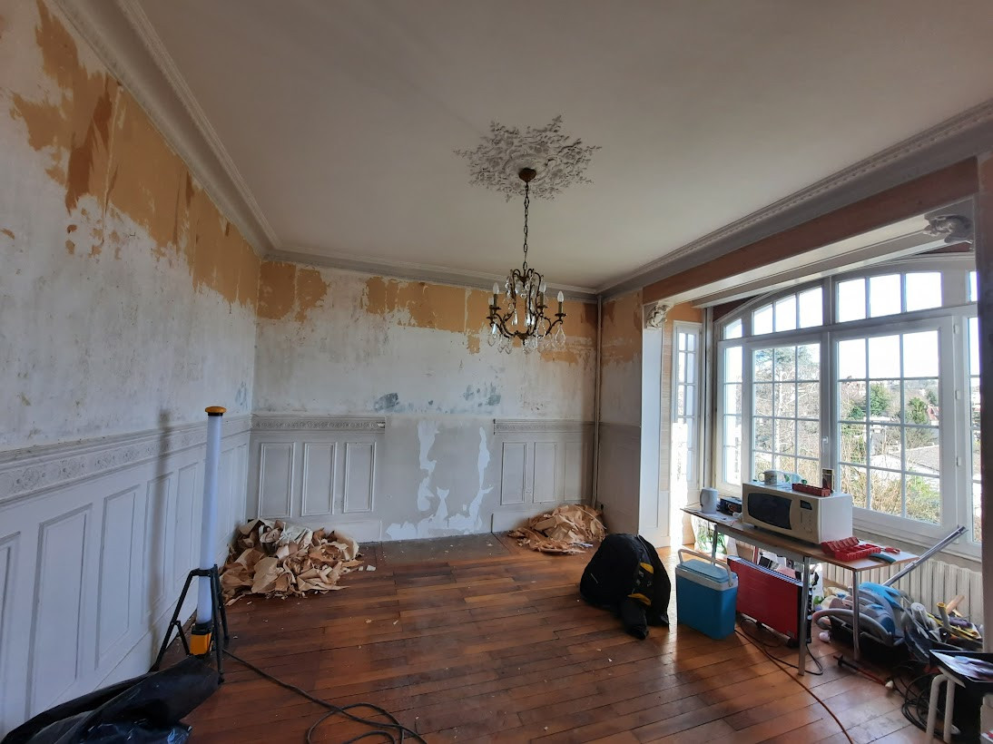 Rénovation complète d'une maison