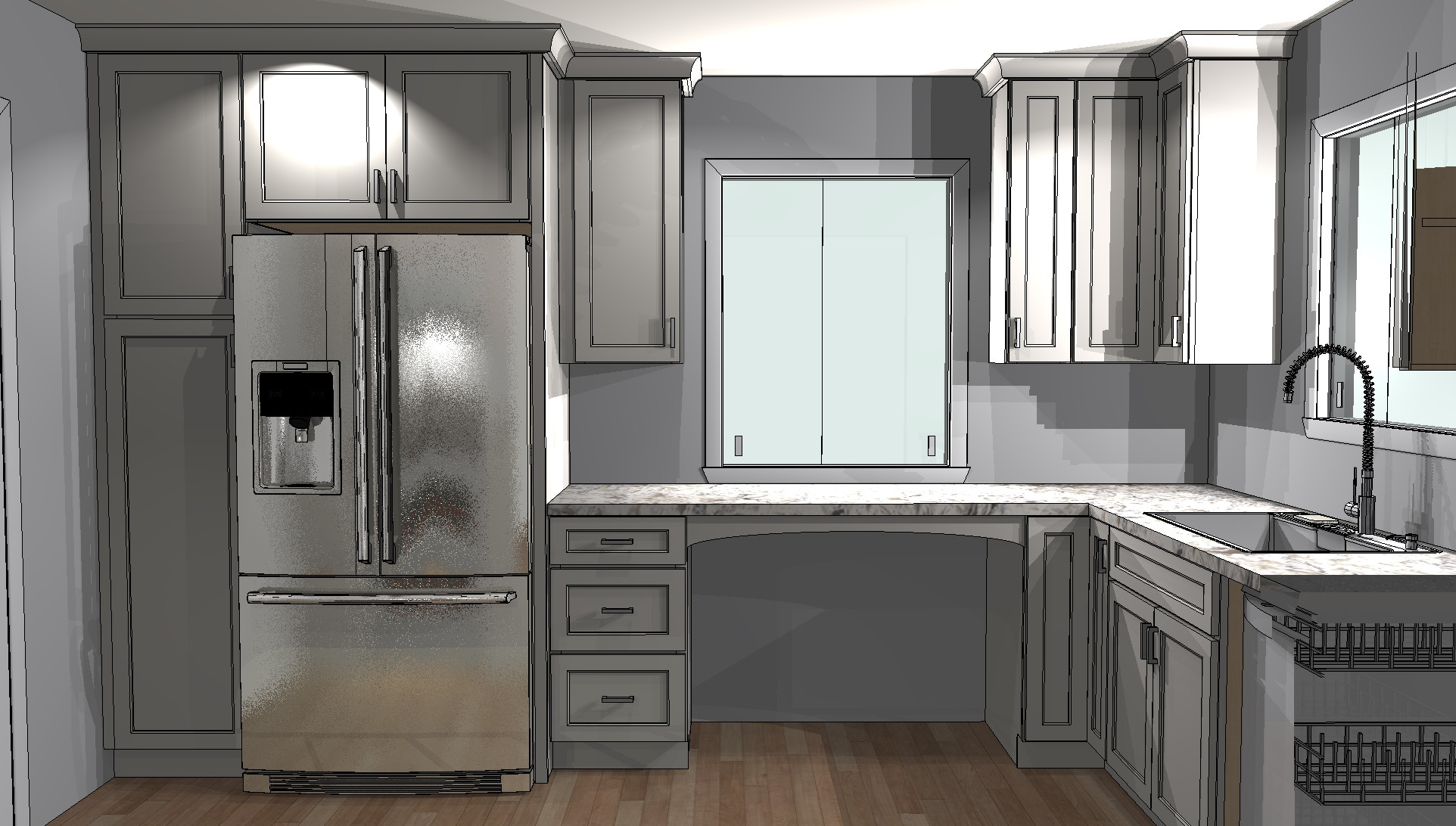 East Sacramento Enlarge Kitchen/Remodel
