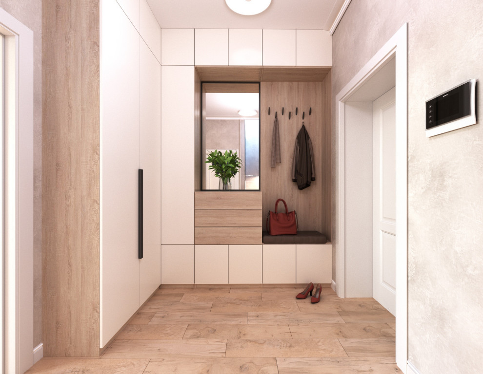 Дизайн проект квартиры 73кв.м. в пос. Зубово ЖК "Зубово-Лайф 2" для семейной