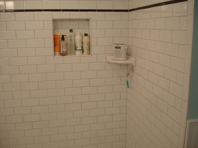 Contemporary bathroom in DC Metro.