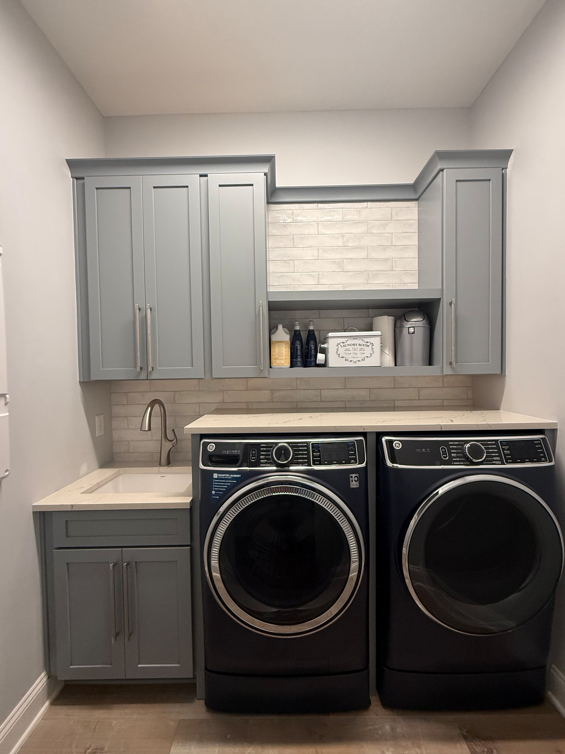 Coastal Laundry Room