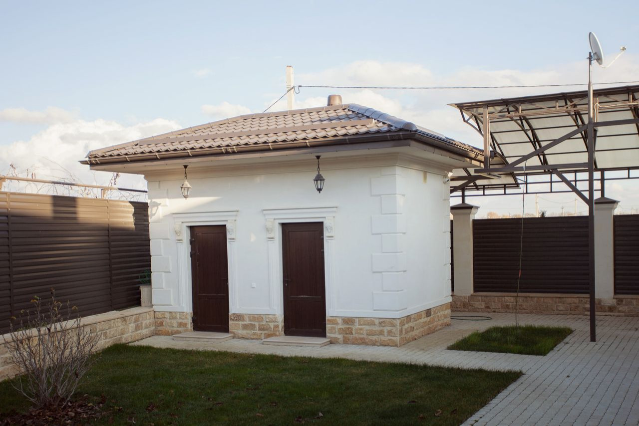 Фасад частного дома