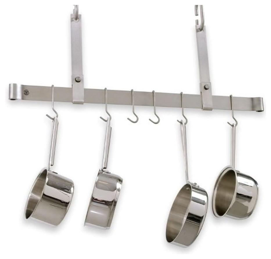 Enclume Ceiling Bar Pot Rack Stainless Steel 36"