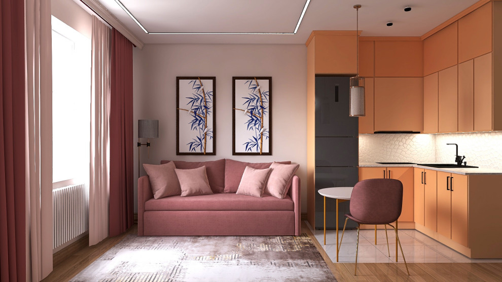 Студия для молодой девушки