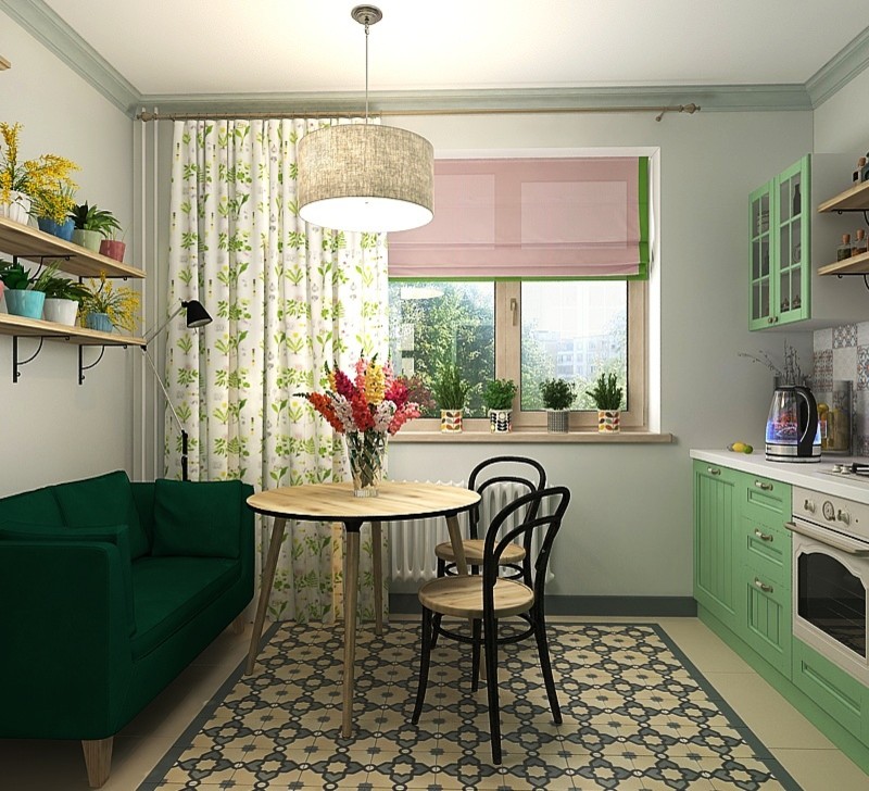 Проект кухни на Осеннем бульваре